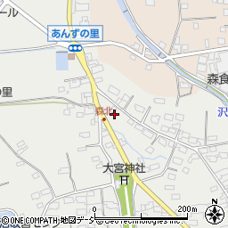 長野県千曲市森1121周辺の地図
