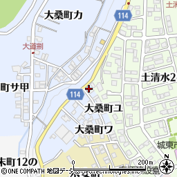 石川県金沢市大桑町ユ11-15周辺の地図
