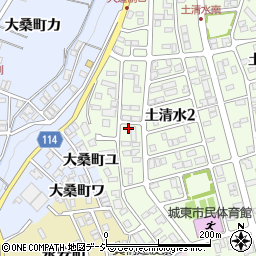 石川県金沢市土清水2丁目183-2周辺の地図