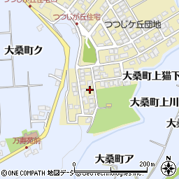 石川県金沢市つつじが丘232周辺の地図
