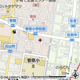 コーポ菅原周辺の地図