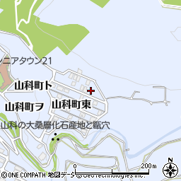 石川県金沢市山科町東27周辺の地図