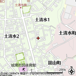 石川県金沢市土清水1丁目167周辺の地図