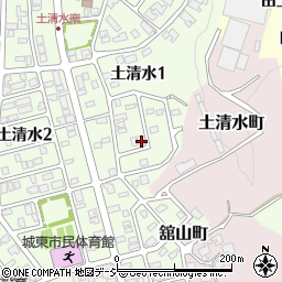 石川県金沢市土清水1丁目165周辺の地図