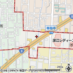 ホルモン光 松任店周辺の地図