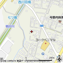 栃木県宇都宮市西川田町893周辺の地図