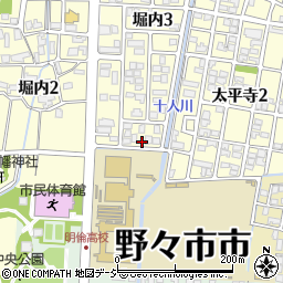 コミニューターサービス金沢周辺の地図