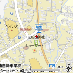 長野県千曲市桜堂254周辺の地図