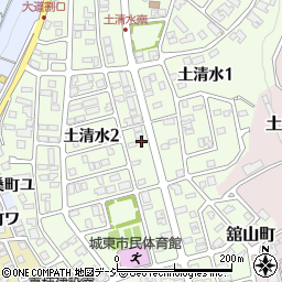 石川県金沢市土清水2丁目308周辺の地図
