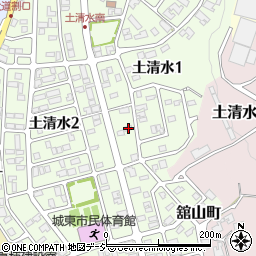 石川県金沢市土清水1丁目182周辺の地図