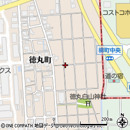 石川県白山市徳丸町周辺の地図