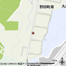 石川県金沢市野田町東65周辺の地図