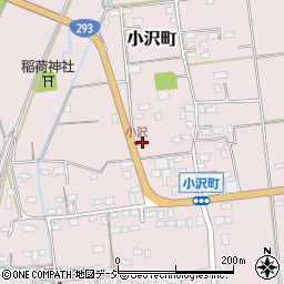 茨城県常陸太田市小沢町1326周辺の地図