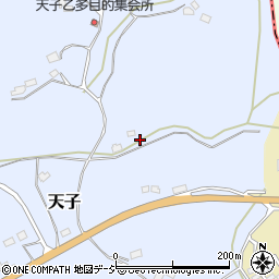 栃木県茂木町（芳賀郡）天子周辺の地図