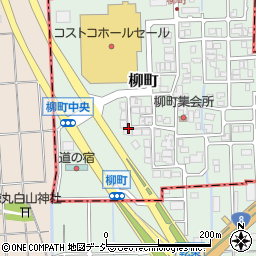 オダケホーム株式会社野々市展示場周辺の地図