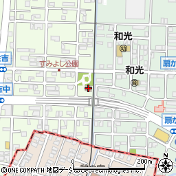 住吉扇が丘なかよし会館周辺の地図