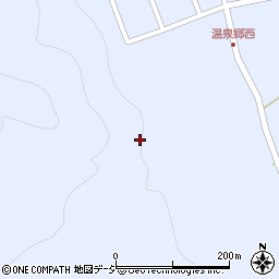 長野県大町市平犬の窪周辺の地図