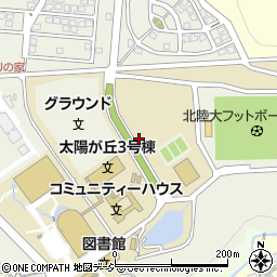 石川県金沢市太陽が丘1丁目周辺の地図