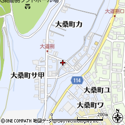石川県金沢市大桑町カ周辺の地図