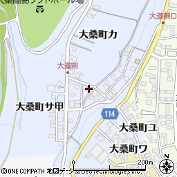石川県金沢市大桑町（カ）周辺の地図