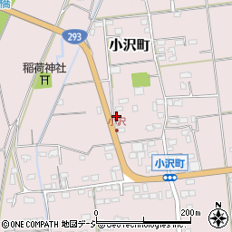 茨城県常陸太田市小沢町1325周辺の地図