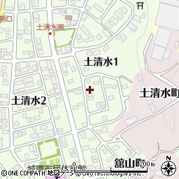 石川県金沢市土清水1丁目175周辺の地図