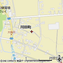 栃木県宇都宮市川田町109周辺の地図