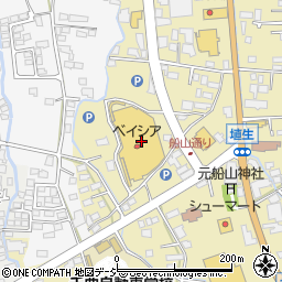 長野銀行ベイシア更埴店 ＡＴＭ周辺の地図
