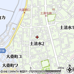 石川県金沢市土清水2丁目227周辺の地図