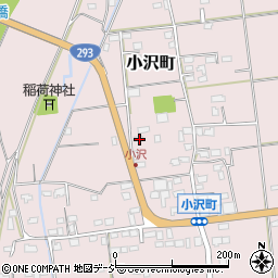 茨城県常陸太田市小沢町1315周辺の地図