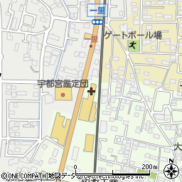 栃木ダイハツ販売法人営業部周辺の地図