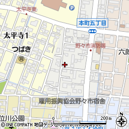 金沢石材株式会社周辺の地図