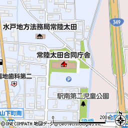 茨城県出先機関　土木部常陸太田工事事務所道路整備課周辺の地図
