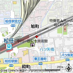 システムパーク松任駅第1周辺の地図
