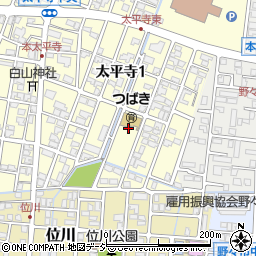 〒921-8845 石川県野々市市太平寺の地図