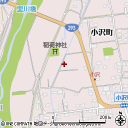 茨城県常陸太田市小沢町1243周辺の地図
