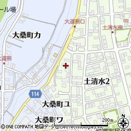 石川県金沢市土清水2丁目125周辺の地図