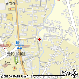長野県千曲市桜堂574周辺の地図