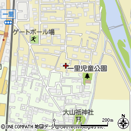 栃木県宇都宮市川田町1203周辺の地図