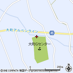 長野県大町市平二ツ屋2422周辺の地図