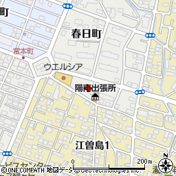 ローソン宇都宮春日町店周辺の地図