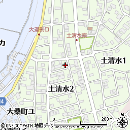 石川県金沢市土清水2丁目217周辺の地図