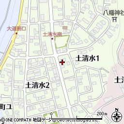 石川県金沢市土清水1丁目199周辺の地図
