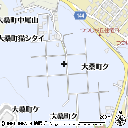 石川県金沢市大桑町中平78周辺の地図