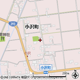 茨城県常陸太田市小沢町1305周辺の地図