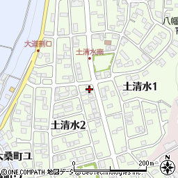 石川県金沢市土清水2丁目298周辺の地図