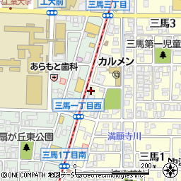 トヨタレンタリース石川金沢工大前店周辺の地図