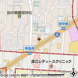 石川日産白山店周辺の地図