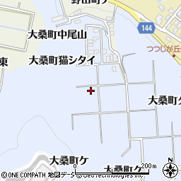 石川県金沢市大桑町中平106周辺の地図