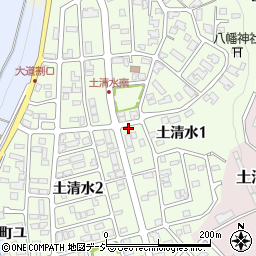 石川県金沢市土清水1丁目202周辺の地図
